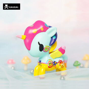 tokidoki 獨角獸盲盒家族系列潮玩手辦動漫創意擺件禮物 獨角獸5代