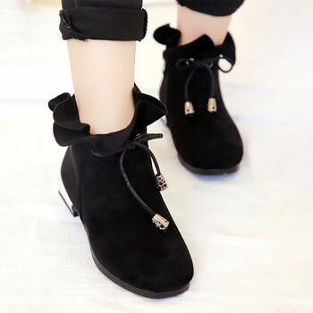 品牌新品 女童靴子2019秋冬季新款儿童马丁靴小女孩韩版公主鞋短靴加