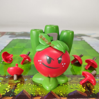 植物大战僵尸新款玩具大号苹果迫击炮可发射炮弹未来僵尸博士植物僵尸