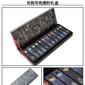 创意钢珠糖缤纷糖果98g星空棒棒糖送男友女友闺蜜喜糖果 长款灰色磨砂