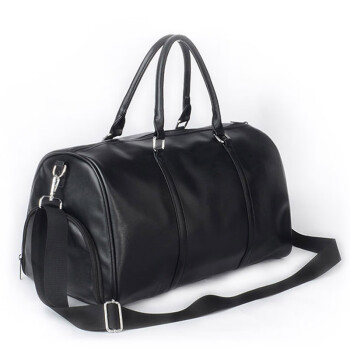 MDY手提包休闲包斜挎包健身包户外运动包大容量可定制logo广告 黑色