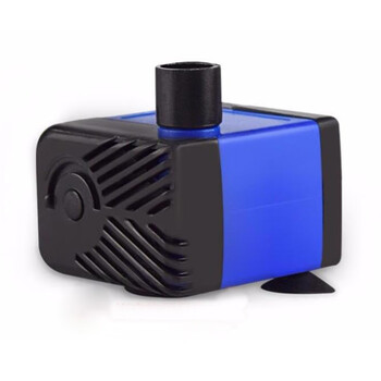 jebo 鱼缸水泵静音潜水泵水族箱过滤循环泵鱼池水泵  5w(适合鱼缸长