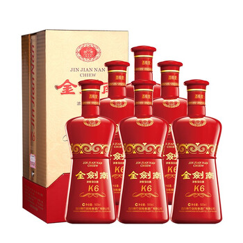 多功能一体机 &lt &gt 【官方授权店】剑南春 金剑南k6 52度 整箱装