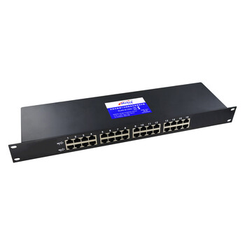 恒立信（Helox）16路高清千兆网防雷器 16口机架千兆网浪涌保护器RJ45-E1000/16L