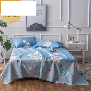 防水隔尿床单单件单人双人婴儿透气可洗三件套学生宿舍被单sn1735 小