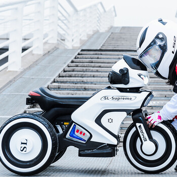 官方旗舰店 儿童电动三轮车1-3-5岁儿童电动车摩托车大号玩具车小孩