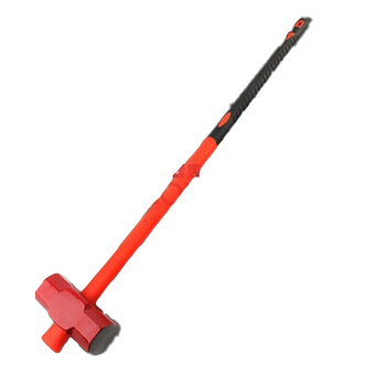 大锤16磅 长柄大铁锤八角锤子砸轮胎健身大锤8p10p12p24磅砸墙消锤铁