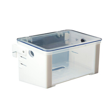 智汇 鱼缸过滤盒 水幕式潜水泵低水位吸粪顶部滴流盒小型鱼缸过滤器