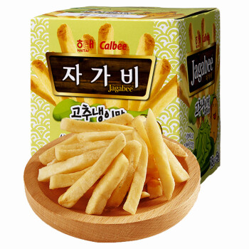 韩国直邮 海太（HAITAI） Calbee卡乐比薯条 芥末味 休闲零食 90g/盒