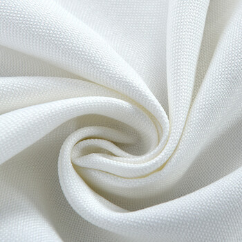 窗帘成品简约现代遮光布卧室客厅定制棉麻主播背景窗帘布wy 白色 1 4x