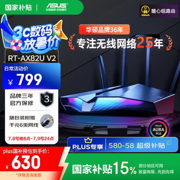 华硕（ASUS）RT-AX82U 产品图片
