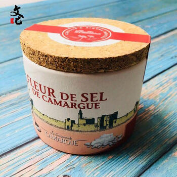 全新包装 法国卡玛格camargue天然盐之花 fleur de sel 125g克盒