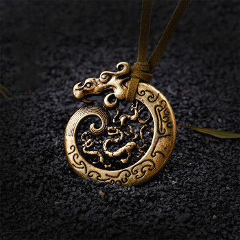 【京东好货】鬼吹灯之黄皮子坟胡八一无眼龙符阮经天项链摸金符护身符