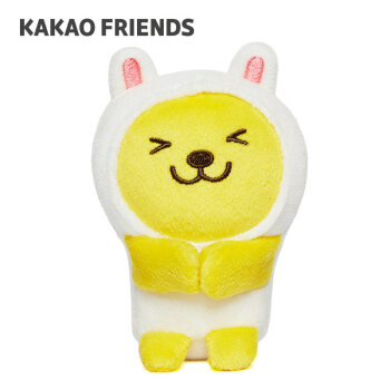 KAKAO FRIENDS磁铁毛绒玩具公仔卡通迷你娃娃Ryan狮子玩偶挂件 木子兔 小号