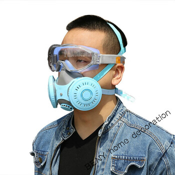 防尘口罩打磨防尘煤矿男女户外防风沙面罩电焊工地装修防雾霾面具 防
