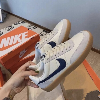 耐克nikekillshot2联名新款生胶牛筋底男子低帮复古休闲运深红色1