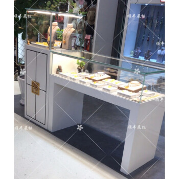 新款珠寶首飾飾品玉器手錶展示櫃臺博物館中島玻璃陳列櫃展示櫃臺 120