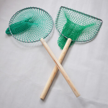 捞鱼工具 木抄网餐馆饭店渔具超市捞鱼网兜水产市场渔网网抄捕鱼抓鱼