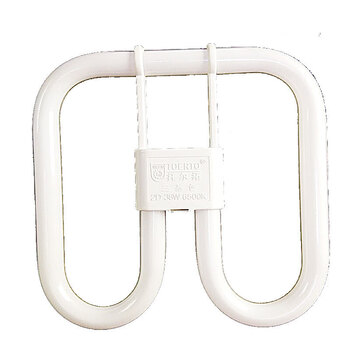 蝴蝶灯管38w2d38w灯管 三基色节能灯管方形四针蝴蝶管吸顶灯21w28w38w