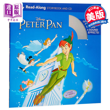 英文原版 儿童有声读物 彼得潘 PETER PAN READ-ALONG