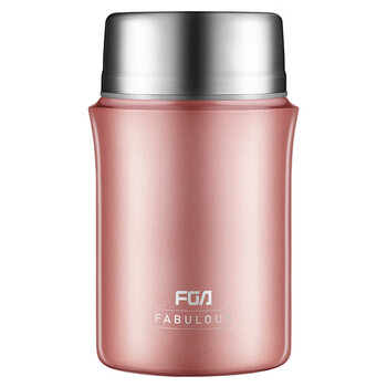 富光dcz1810181000304不锈钢焖烧杯1000ml玫瑰金