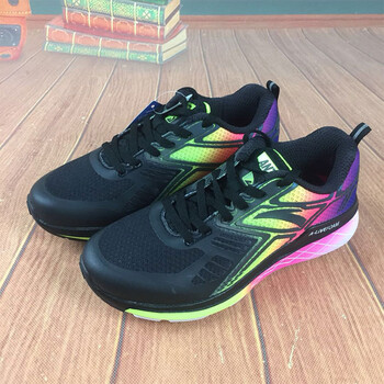 专业马拉松跑鞋陈盆滨挑战100长跑运动训练鞋 功能鞋11735528 黑色 36