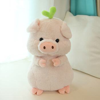 可爱超萌猪娃娃毛绒玩具抱枕公仔懒人睡觉抱玩偶女孩女生礼物 经典款