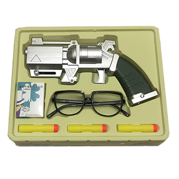 名侦探柯南眼镜 手表蝴蝶结变声器激光眼镜儿童玩具枪动漫周边礼物