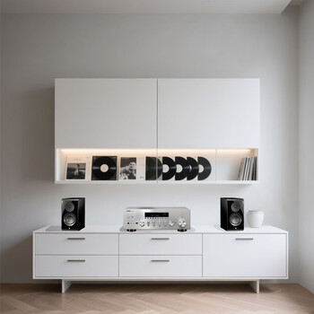 雅马哈（Yamaha）R-N600A HiFi流媒体高保真功放 发烧USB 光纤/同轴数字输入 蓝牙 WIFI Phono端口 银色