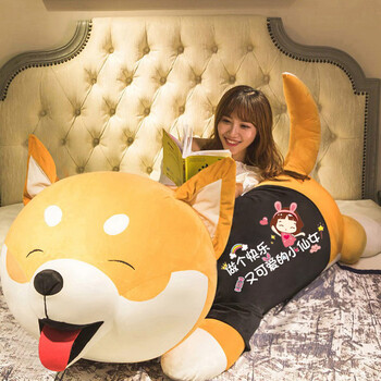 迪士尼(disney)柴犬公仔狗毛绒玩具大号超大布娃娃玩偶抱抱熊抱 柴犬