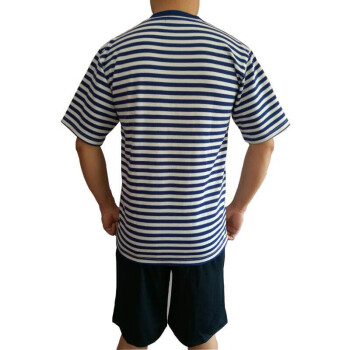 海军套装训练服海套装服海魂衫体能海作训服t恤运动短袖短裤 藏青色