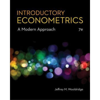 《预订 Introductory Econometrics: A Modern Approach》【摘要 书评 试读】- 京东图书