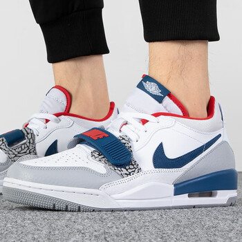 nike男鞋耐克2022新款运动鞋jordan legacy 312魔术贴篮球鞋cd7069