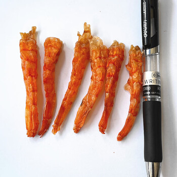 虾干生晒红虾/麻虾/九节虾条 淡干 500g 海鲜干货 北海海虾干 红虾条