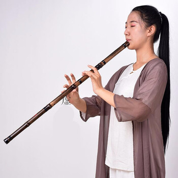 2019新款精品紫竹洞箫时尚潮流野生老竹箫一节箫初学者入门考级专业