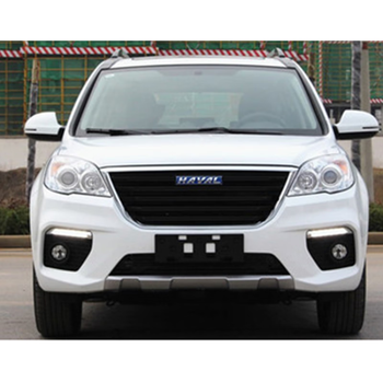 适用于哈弗h2中网装饰条贴纸哈佛h2s改装中网h6h9h4汽车前脸装饰黑色5