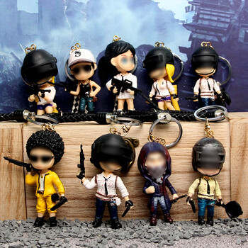 吃鸡手办玩具绝地模型求生全套武器人偶派对合金摩托车空投箱套装