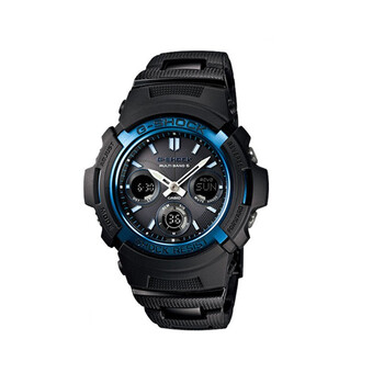 casio卡西欧 g-shock 男士太阳能电波手表 awg-m100 awg-m100bc-2ajf