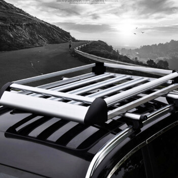 丰田 普拉多2700霸道4000车顶架酷路泽陆巡行李框改装专用铝合金行李