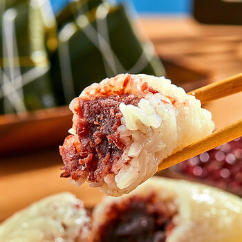 三全端午节粽子龙舟粽甜粽蜜枣粽豆沙八宝粽网兜粽手工鲜粽半成品豆沙