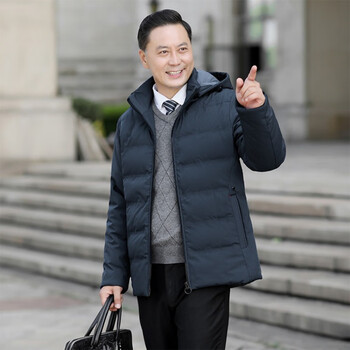 梵柯杜fankedu给爷爷买的衣服冬季中老年棉衣男冬装加棉加厚老人棉袄