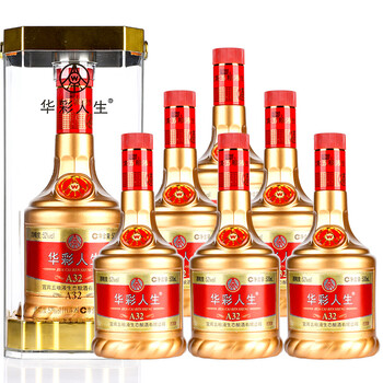 【正品保证 假一赔十】宜宾五粮液生态出品华彩人生a32白酒52度纯粮食