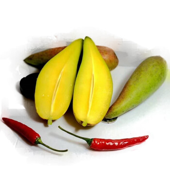 大菜园 精品辣椒芒小个芒果 牙签芒 手指芒新鲜水果 5斤 生鲜