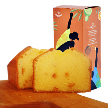 麦香威尔 香橙黄油磅蛋糕 450g（冷冻蛋糕 面包 下午茶 解冻即食 早餐）