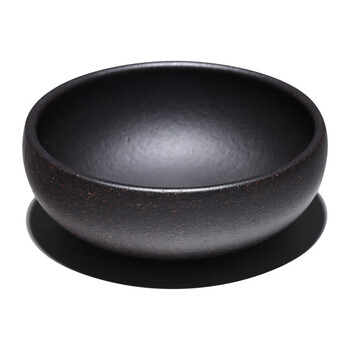 大碗茶杯 大号 宜兴原矿紫砂品茗小口杯 手工茶道零配 黑金砂大碗杯 