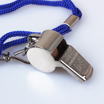 蝴蝶牌小铜哨不锈钢救生裁判教练球迷户外口哨哨子 小铜哨