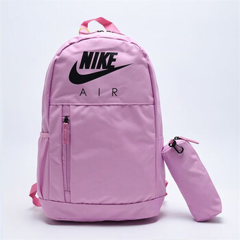 nike耐克2022潮牌书包初高中大男女学生双肩包休闲时尚背包大粉色小标