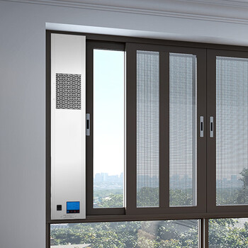 【现货速发】窗户通风器 诺沃家用新风机窗式换气新风壁挂通风机除