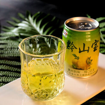 贵州特产 刺梨汁 刺梨饮料  果汁饮料  整箱 24 罐黔山宝刺梨汁 实惠