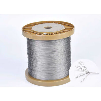 钢丝线鱼线 3不锈钢钢丝绳涂塑软细包胶包塑钢丝绳钓鱼线首饰线风筝线